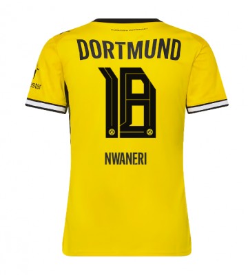Borussia Dortmund Ethan Nwaneri #18 Replika Hemmatröja Damer 2026-27 Kortärmad